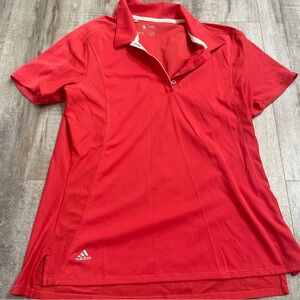 Adidas Pink Golf Polo Medium
